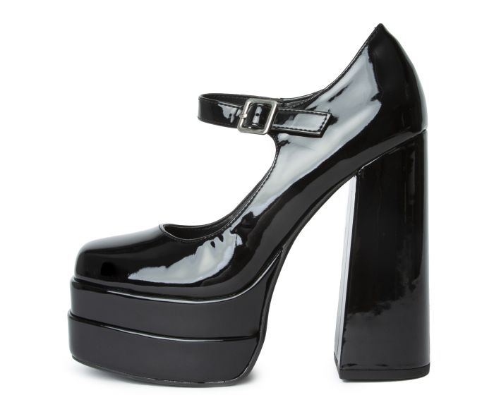 FORTUNE DYNAMICS Ajax Platform High Heels FD AJAX-BLK - Shiekh