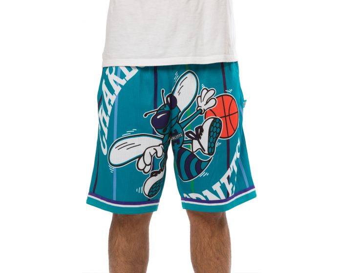 MITCHELL AND NESS Charlotte Hornets Big Face 2.0 Shorts SHORBW19147 CHOHRBL Shiekh