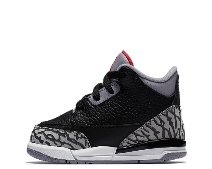 靴 JORDAN BRAND AIR JORDAN 3 RETRO BLACK Air Jordan 3 