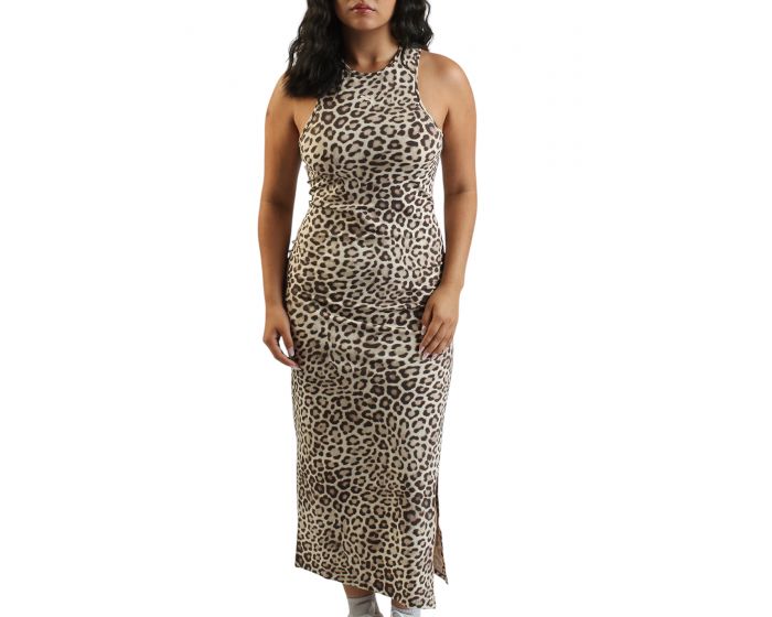 ワンピース JAGUAR SKIN PRINT STRETCH JERSEY SLEEVELESS DRESS ワンピース JAGUAR SKIN PRINT STRETCH JERSEY SLEEVELESS DRESS