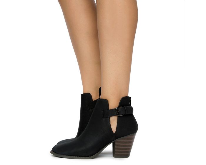CITY CLASSIFIED Chart-S Ankle Boots FD CHART-S BLK NB - Shiekh