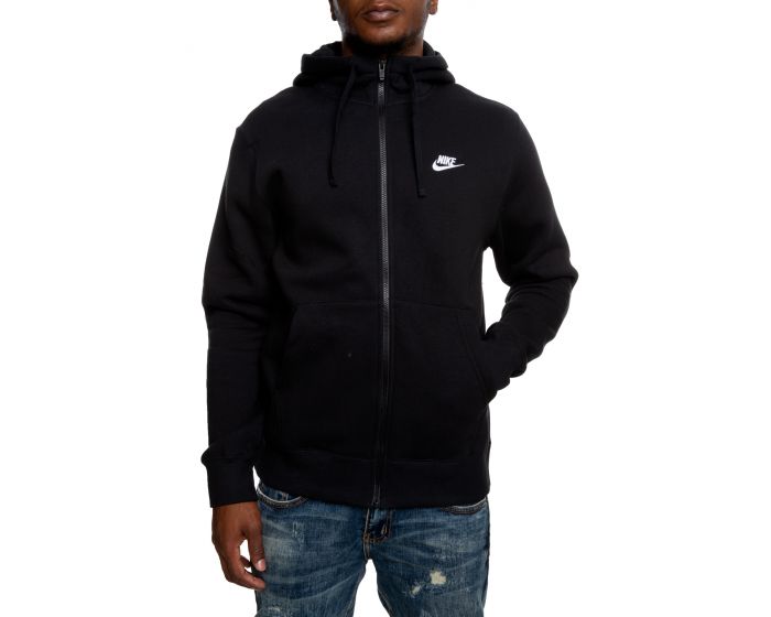 nike diagonal zip hoodie