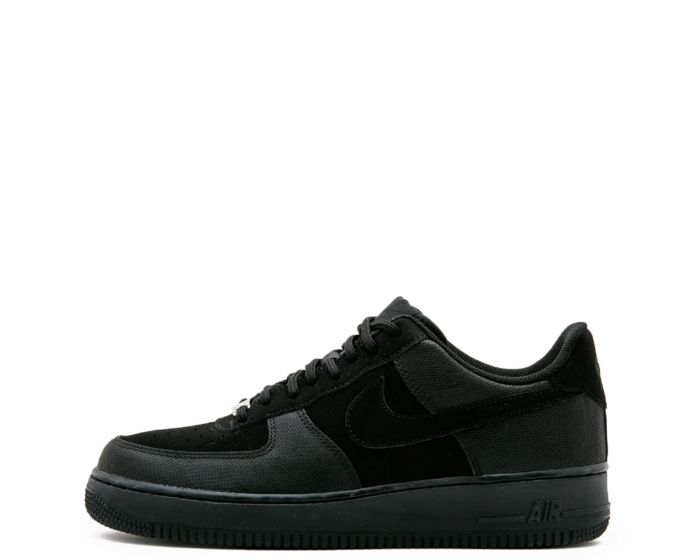 air force 1 high black canvas