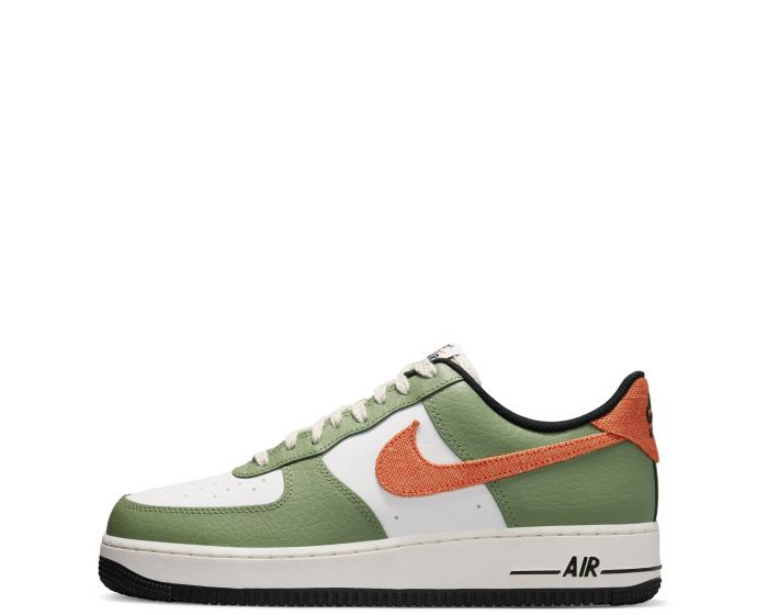 スニーカー Nike Air Force 1 Low '07 Oil Green Orange Nike Air Force 1 Low '07 Oil Green Orange Men's - FD0758-386