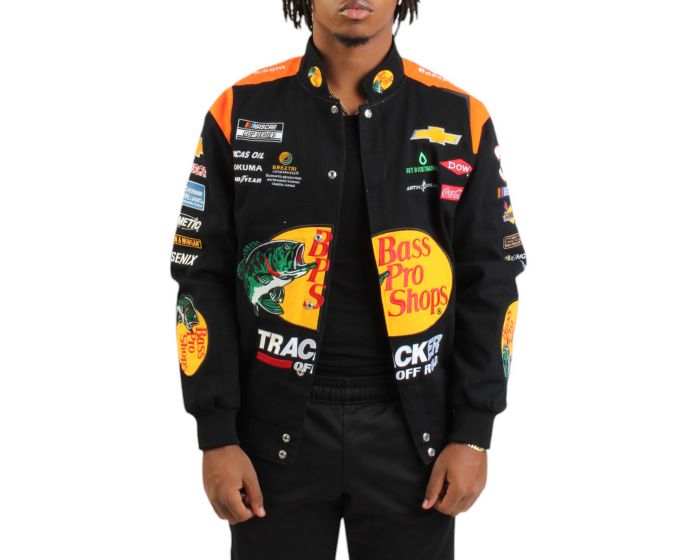 JH DESIGN Bass PRO Austin Dillon Jacket AD0303BP24-BLK - Shiekh