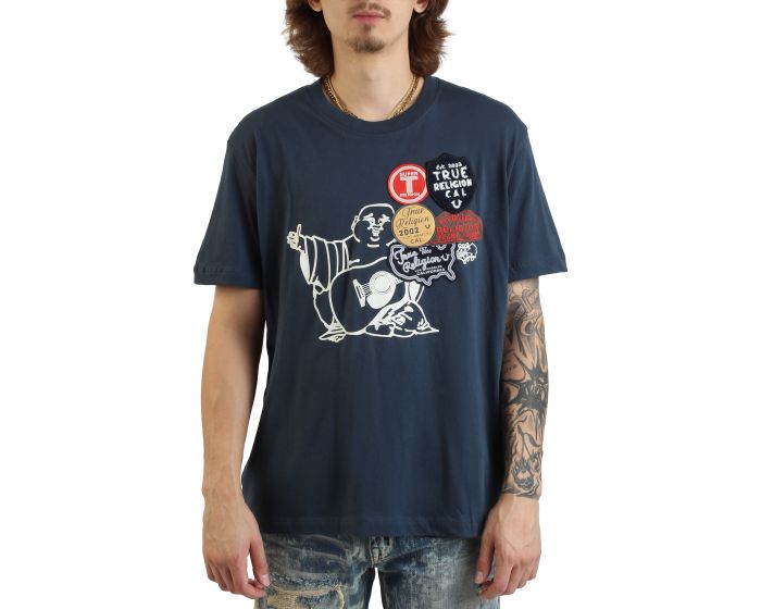 TRUE RELIGION Patch Buddha T-Shirt 109553-4088 - Shiekh
