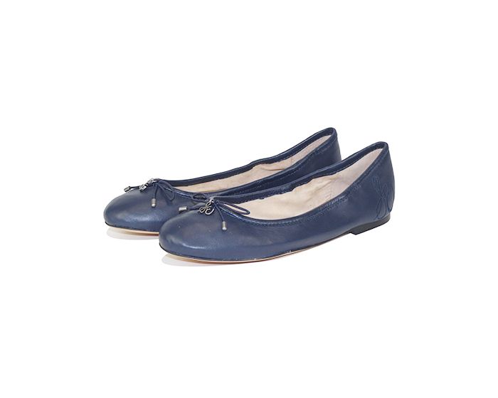 Sam edelman navy ballet flats online