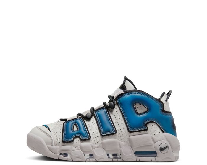 Nike uptempo 96 blue and white hotsell