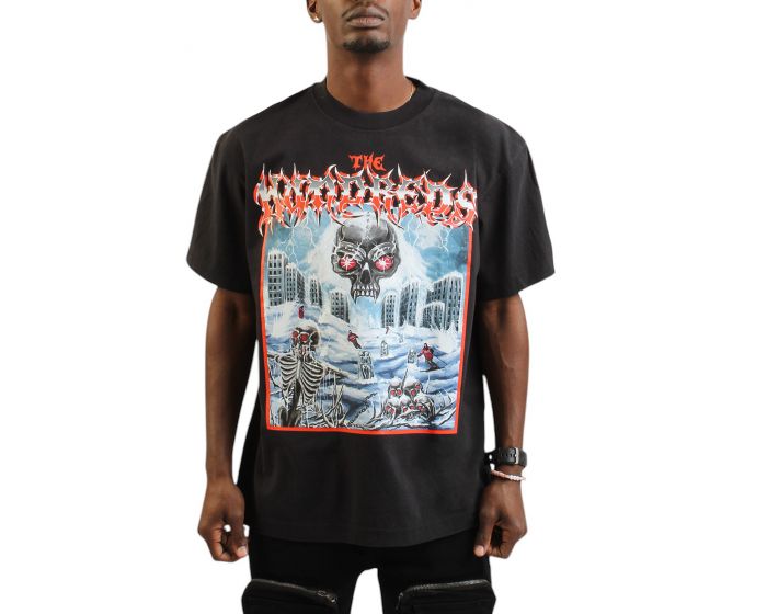 EPEX  WISH サイン Tシャツ 
直筆サイン ウィシ Wish You Were Here T-Shirt T24W101025BLK - Shiekh