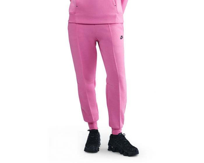 pink nike fleece pants