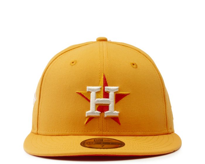 60243836] Houston Astros 17 WS STATE FRUIT Yellow 59FIFTY Men's Fitte –  Lace Up NYC