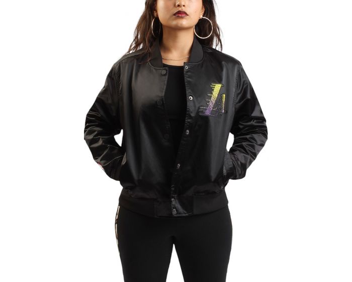 PRO STANDARD NBA Los Angeles Lakers Jewels Satin Jacket