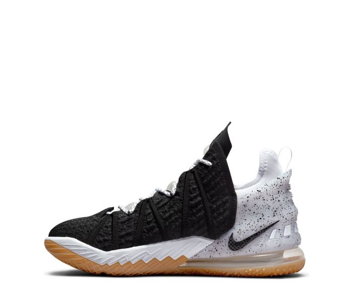 nike lebron 18 black gum