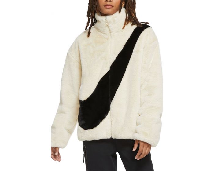 NIKE Sportswear Faux Fur Jacket CU6558 238 - Shiekh