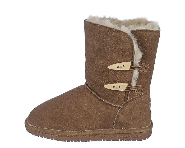 BEARPAW Fur Boot Abigail 682W-220/HICKORY Shiekh