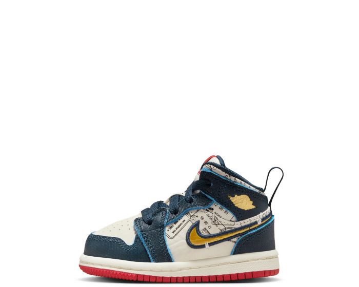 Air Jordan Air Jordan 1 Mid ALT SE PS 'Orange Suede' DZ4470