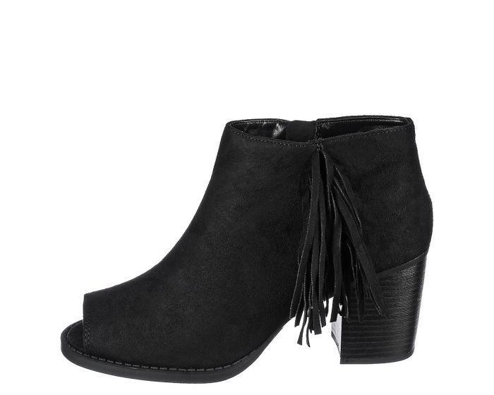 SHIEKH Fringe Ankle Boot S-LS8895P FD S-LS8895P - Shiekh