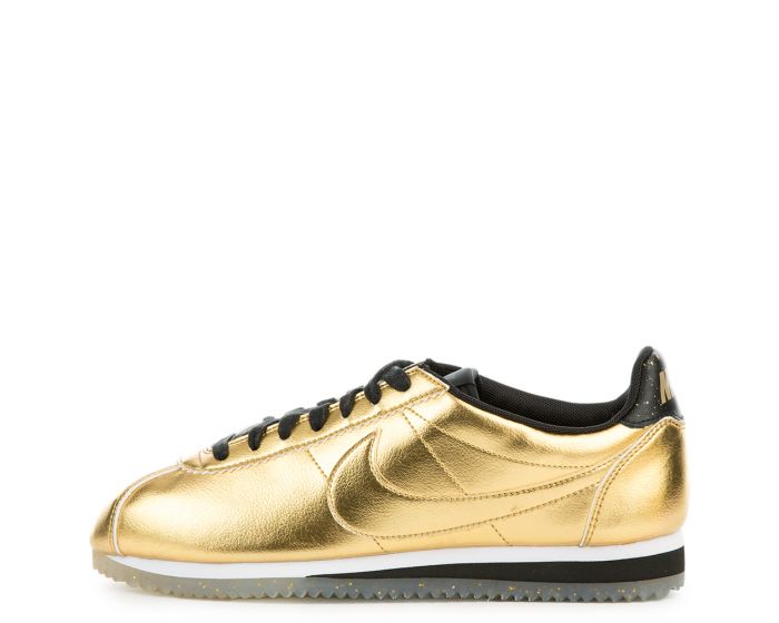 nike cortez with gold swoosh