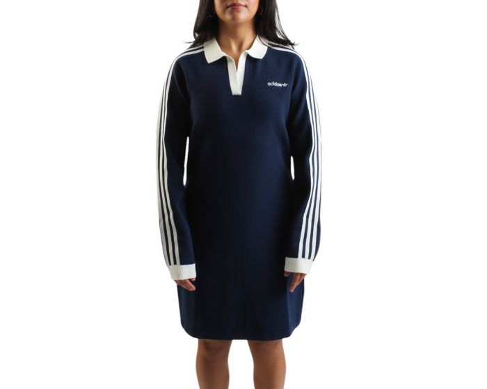 【ADIDAS ORIGINALS】★POLO LONG DRESS★正規品★残り僅か!!★ Adidas Original Knitted Polo Dress