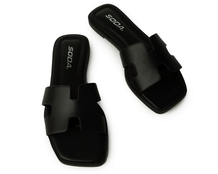 【HI FI FNK】Stitch Flat Sandals Amazon.com | BAMBOO Women's Double Buckle Whip Stich Cork