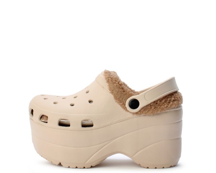 CAPE ROBBIN Gardener-3 Platform Clog GARDENER-3-NUD - Shiekh