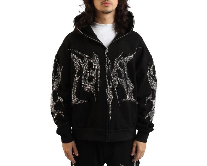 AKS Do Not Disturb Zip Hoodie AKOCT25JK_03C - Shiekh