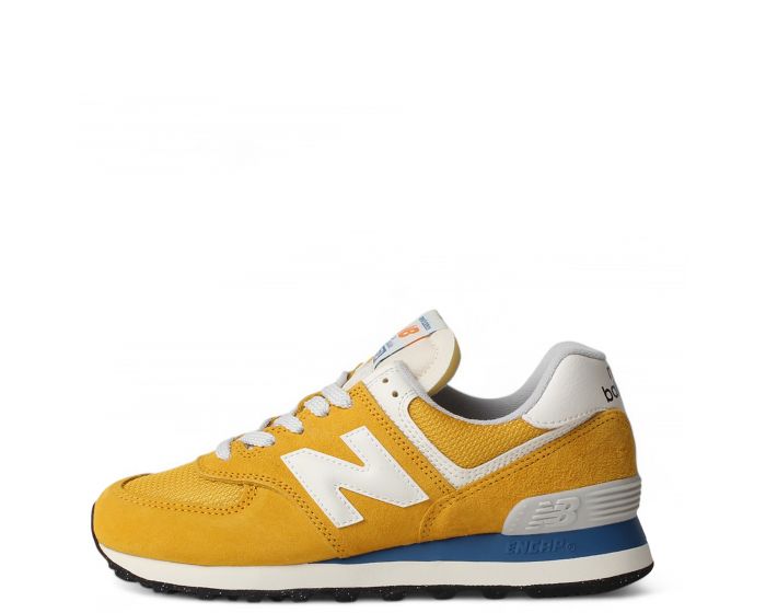 New Balance サッカーシューズ ホワイト/イエロー NEW BALANCE 574 U574VPY - Shiekh