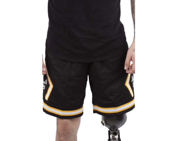 MITCHELL AND NESS Diamond Script Shorts PSHR4763-MNNYYPPPBKGD - Shiekh