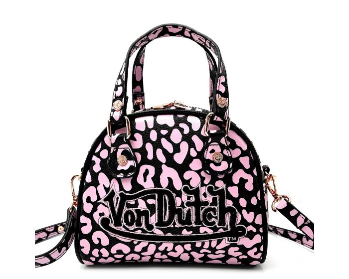 SALE明日まで！Von Dutch ピンク バッグ Von Dutch Classic 51 Pink Bowling Bag
