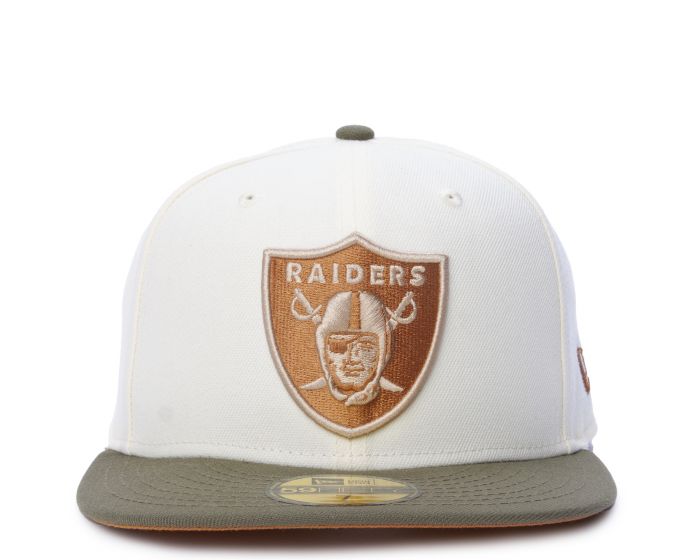 NEW ERA CAPS Las Vegas Raiders Throwback 59Fifty Fitted Hat 60426686 -  Shiekh