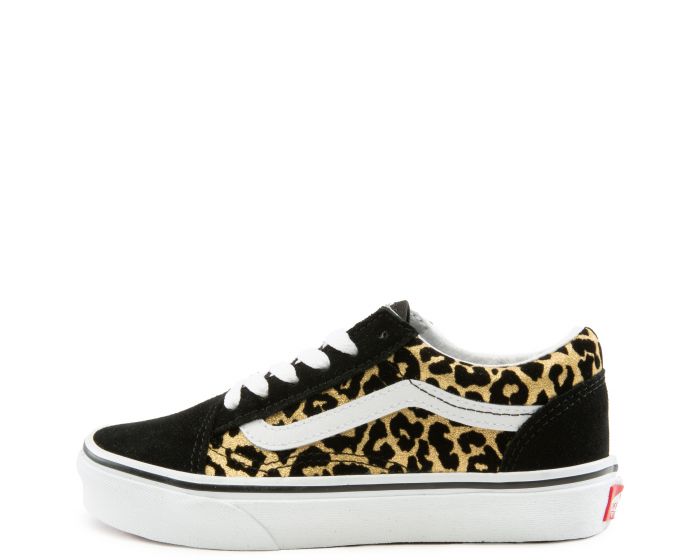 VANS (PS) Flocked Leopard Old Skool K VN0A7Q5FABS - Shiekh