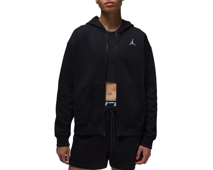 JORDAN Brooklyn Fleece Full-Zip Hoodie FV7167 010 - Shiekh