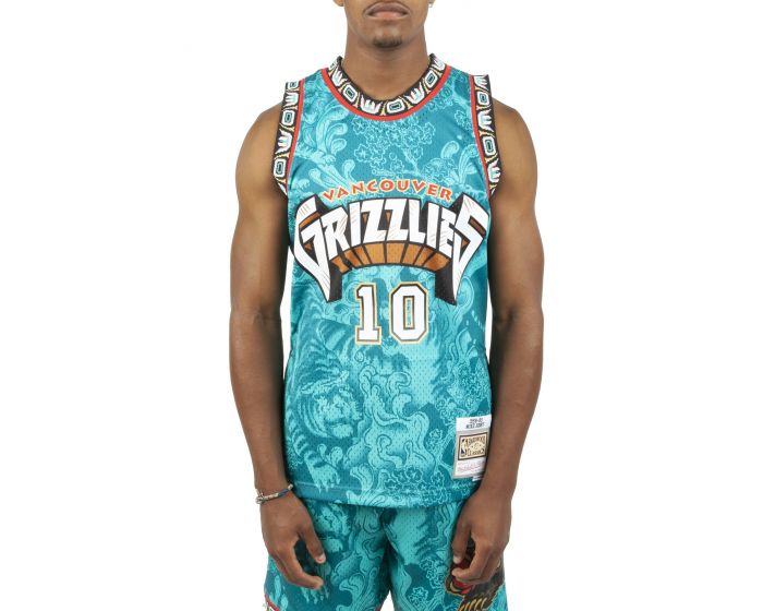 75th Anniversary Mitchell and Ness Mike Bibby Vancouver Grizzlies 1998-99  Jersey
