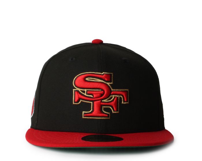 【US限定】New Era 59FIFTY San Francisco 49ers Black & Red New Era 59Fifty San Francisco 49ers City Original Hat