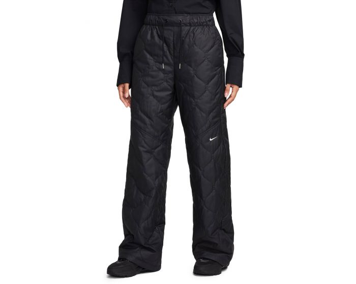 NIKE High-Waisted Open-Hem Quilted Pants FB8722 010 - Shiekh