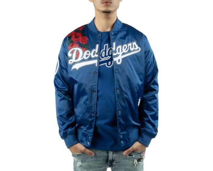 Mitchell & Ness Los Angeles Dodgers Lightweight Satin Jacket in