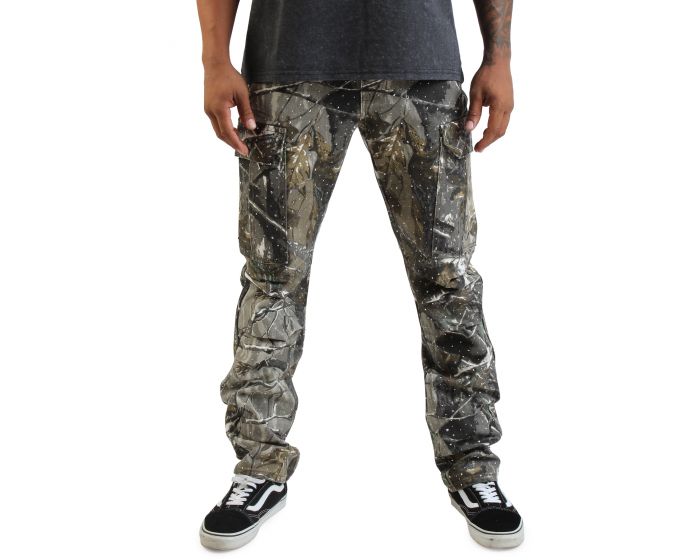 FIRST ROW Rhinestone Cargo FRP3130-CAMO - Shiekh
