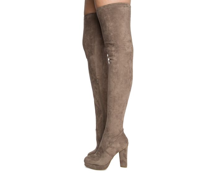 BAMBOO Twisty-02S Thigh High Boots JPM TWISTY-02S/TAUSFS - Shiekh