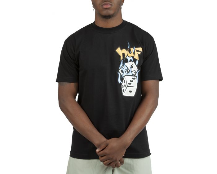 HUF Dicey Tee TS01952-BLK - Shiekh