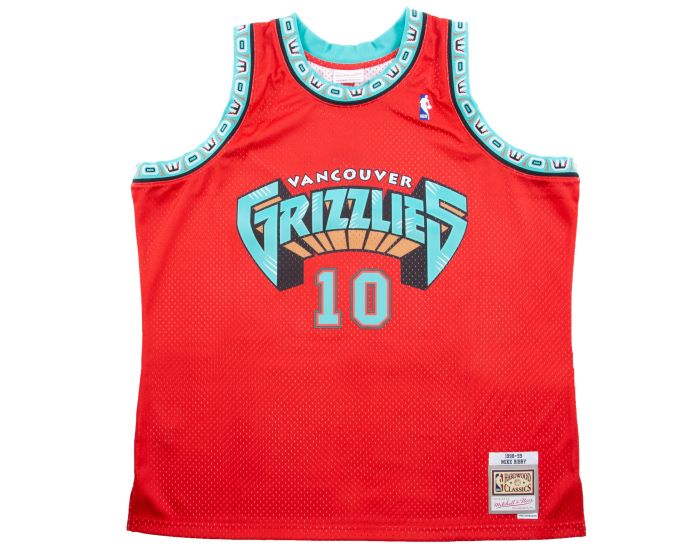 MITCHELL AND NESS 20124-RED GRIZZLIES