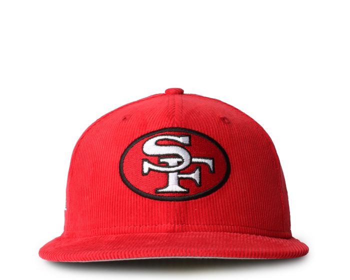 San Francisco 49ers Men's White/Red State 59FIFTY Fitted 23 / 7 5/8