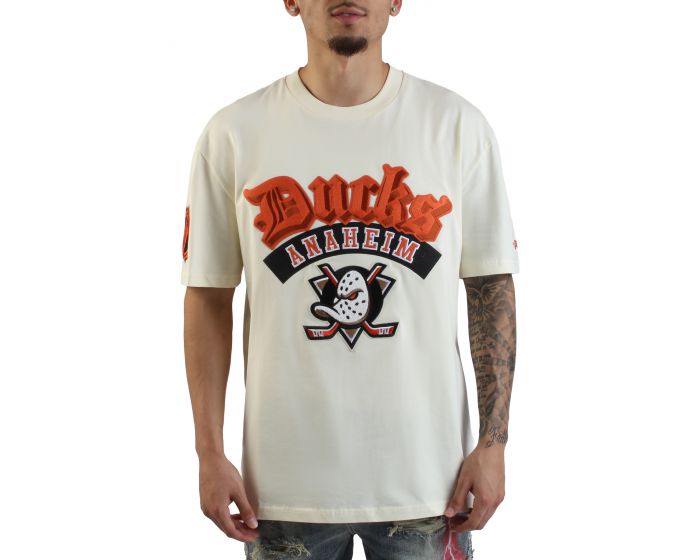 PRO STANDARD NHL Anaheim Ducks Drop Shoulder T-Shirt HAD168069-EGG