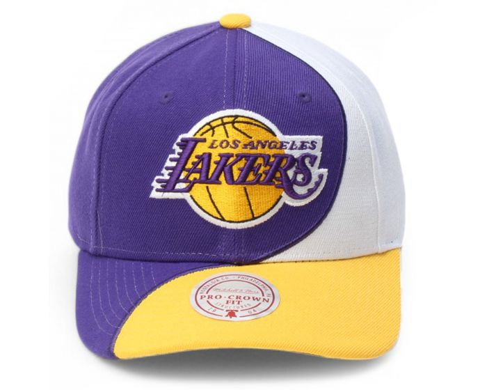 MITCHELL AND NESS NBA Los Angeles Lakers Pro Crown Snapback
