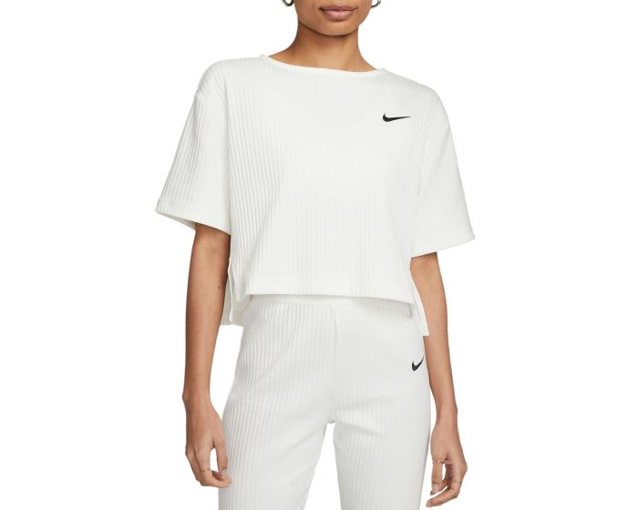 NIKE Sportswear Ribbed Jersey Short-Sleeve Top DV7870 133