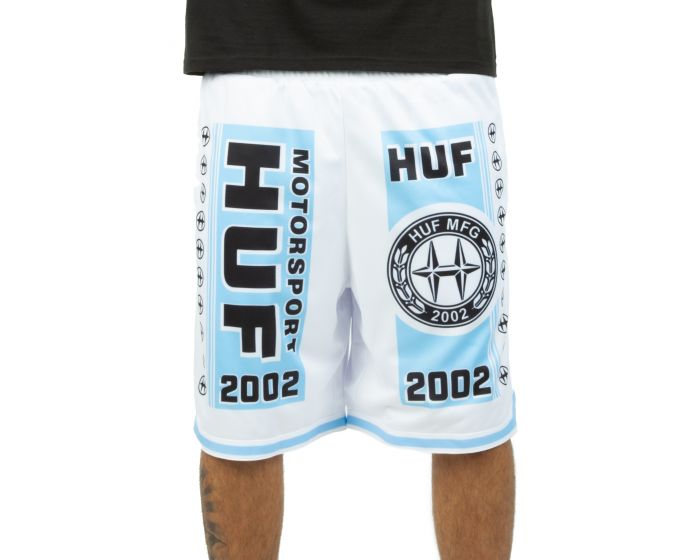 HUF H-Class Basketball Short PT00204-WHT - Shiekh