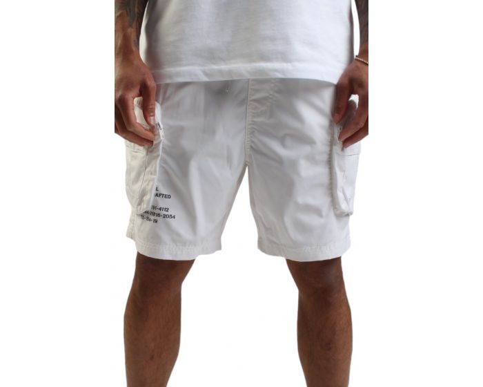 熱い販売 SMOKE RISE Utility Nylon Shorts WS23182EB-WH - Shiekh ジャケット・アウター