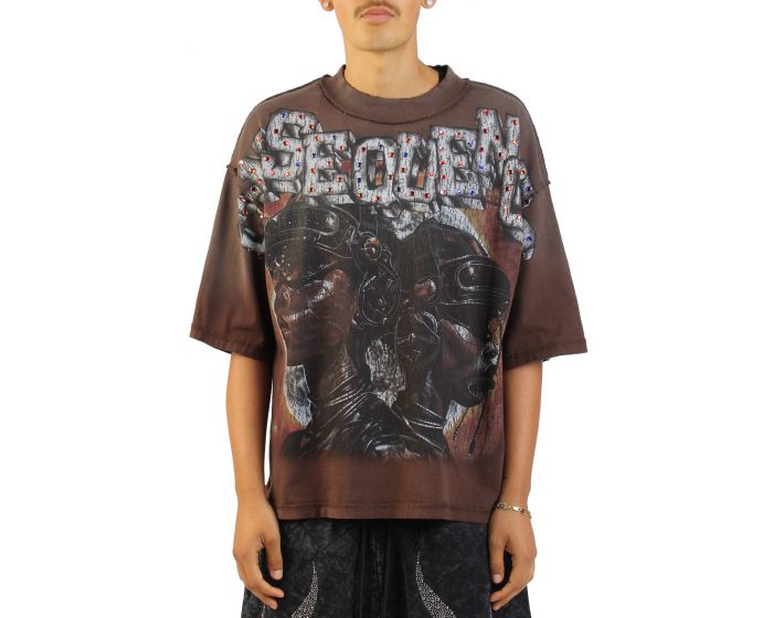RARE PEACE Consequences V1 T- Shirt RT6008-COFF - Shiekh
