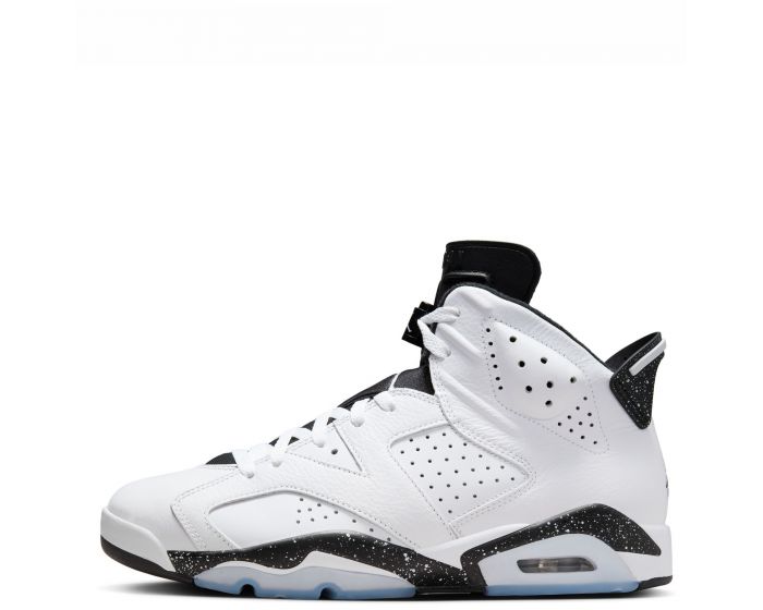 Air Jordan 6 Retro White Black 7.5