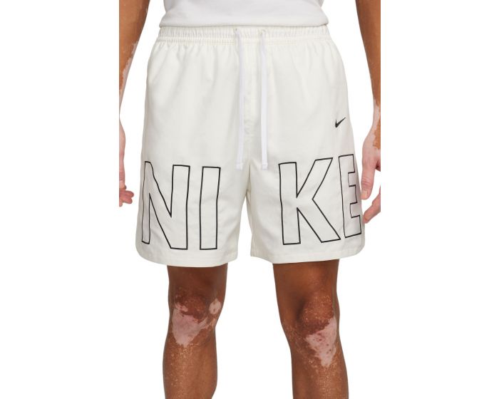 nike woven shorts steam white