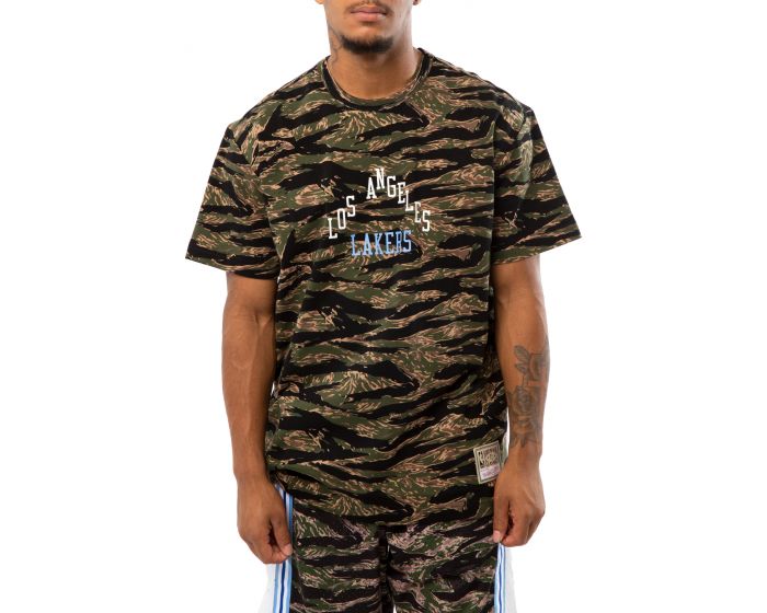 Mitchell & NessMitchell & Ness Maillot Los Angeles Lakers Tiger Camo Marque  